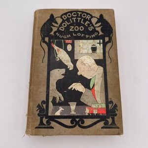 1925 Doctor Dolittle's Zoo-Hugh Lofting First Edition First Printing Illustrated